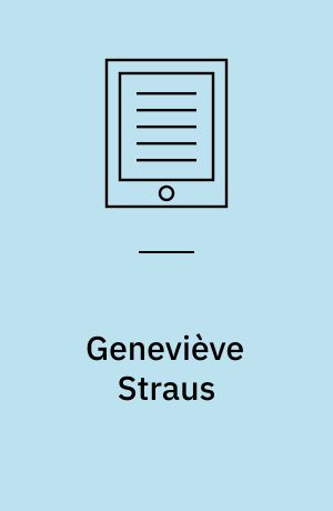 Geneviève Straus : Biographie et correspondance avec Ludovic Halévy 1855-1908