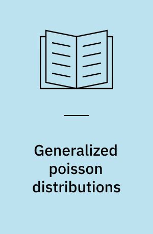 Generalized poisson distributions : properties and applications