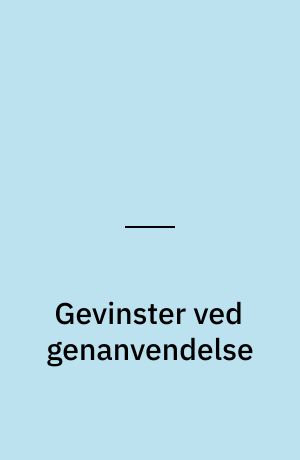 Gevinster ved genanvendelse : et litteraturstudie af internationale undersøgelser af de samfundsøkonomiske effekter ved genanvendelse af affald