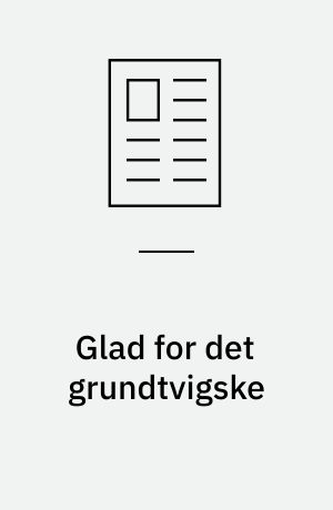 Glad for det grundtvigske