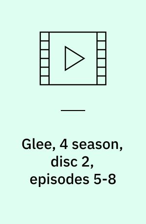 Glee, 4 season, disc 2, episodes 5-8