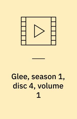 Glee, season 1, disc 4, volume 1