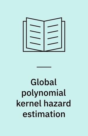 Global polynomial kernel hazard estimation