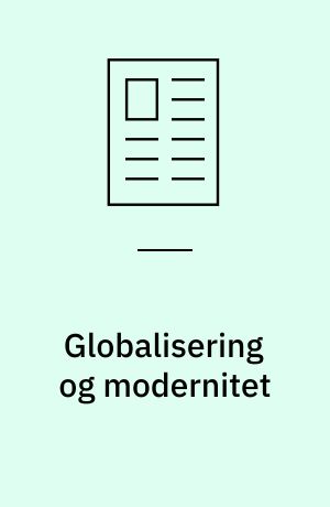 Globalisering og modernitet