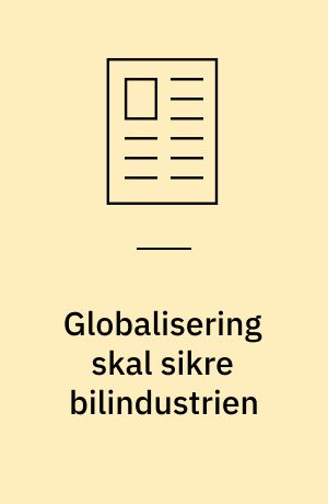 Globalisering skal sikre bilindustrien: Opel på brasiliansk: Brasilien og bilerne: Gamle bilmodeller lever videre
