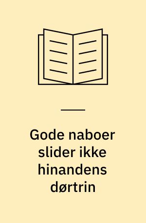 Gode naboer slider ikke hinandens dørtrin : fortællinger om fællesskabet i et jysk landområde : specialeafhandling til kanditateksamen