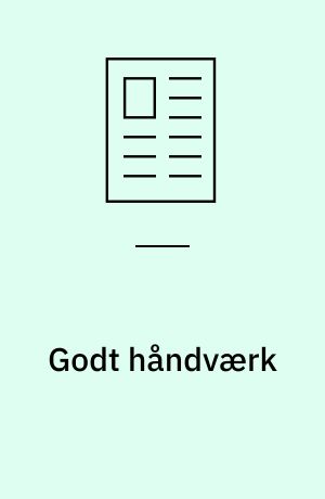 Godt håndværk : Weippert Touring 485 TQ