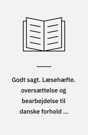 Godt sagt. Læsehæfte. oversættelse og bearbejdelse til danske forhold af Dorthe de Neergaard. Bind 1 : Pedros bog