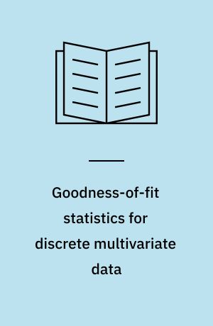 Goodness-of-fit statistics for discrete multivariate data