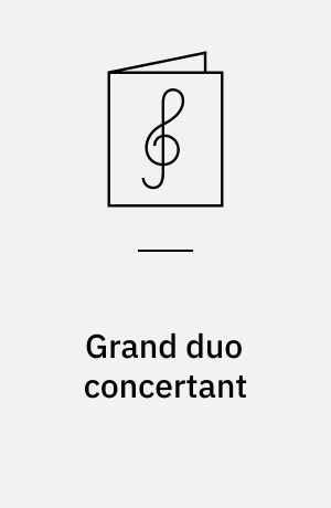Grand duo concertant : for clarinet (in B♭) and piano opus 48 (JV 204, WeV P. 12)