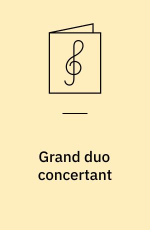 Grand duo concertant : for clarinet (in B♭) and piano opus 48 (JV 204, WeV P. 12)