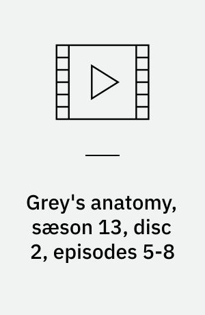 Grey's anatomy, sæson 13, disc 2, episodes 5-8