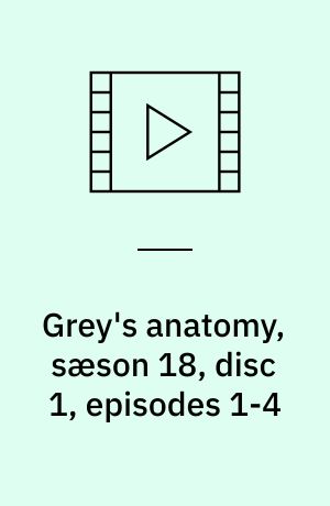 Grey's anatomy, sæson 18, disc 1, episodes 1-4