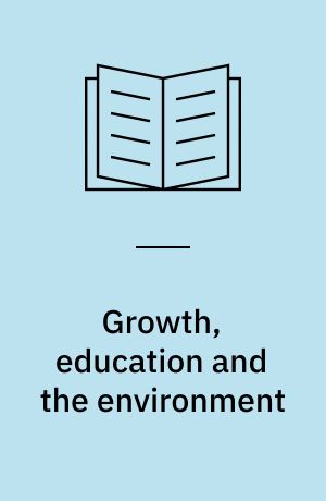 Growth, education and the environment