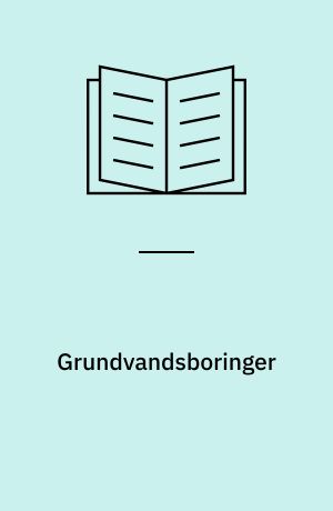 Grundvandsboringer