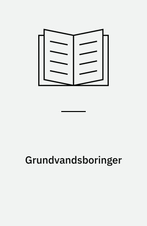 Grundvandsboringer