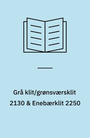 Grå klit/grønsværsklit 2130 & Enebærklit 2250