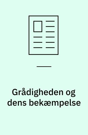 Grådigheden og dens bekæmpelse