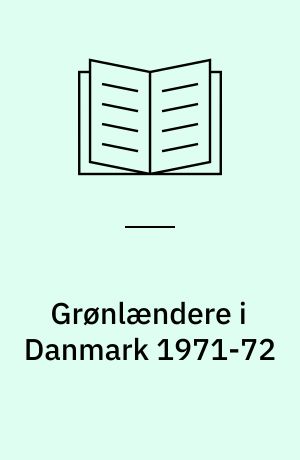 Grønlændere i Danmark 1971-72
