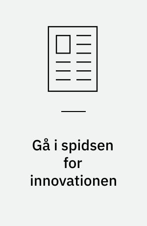 Gå i spidsen for innovationen