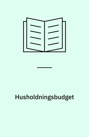 Husholdningsbudget