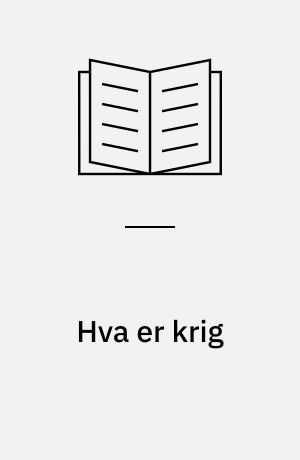 Hva er krig
