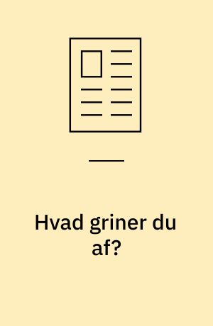 Hvad griner du af? : betragtninger om humor og mobning