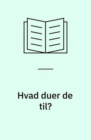 Hvad duer de til? : konsulenter i det offentlige