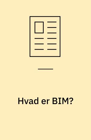 Hvad er BIM?