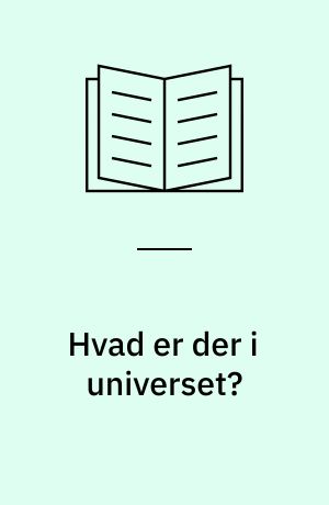 Hvad er der i universet?