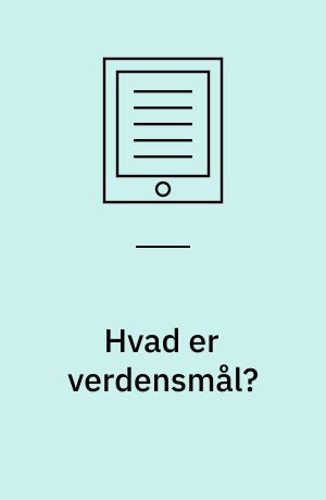 Hvad er verdensmål? (Letlæsning)