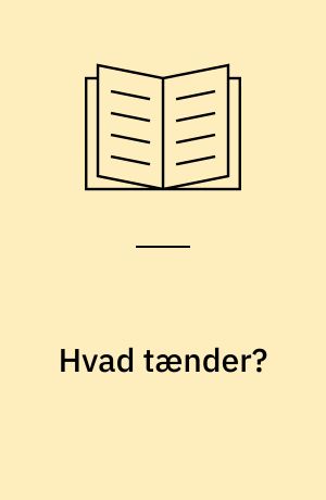 Hvad tænder? : et debatskrift om voksenuddannelse