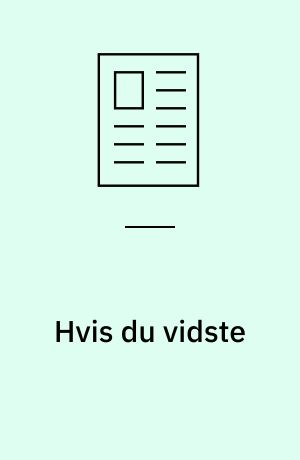 Hvis du vidste