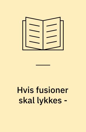Hvis fusioner skal lykkes - : om betydningen af tid, tillid og fælles erfaringer i skabelsen af nye faglige organisationer ; Uden overenskomst : tre fagforeninger helt uden for fagbevægelsen ; De forsikrede indvandrere og efterkommere : en analyse af indvandrere og efterkommere i arbejdsløshedskasserne