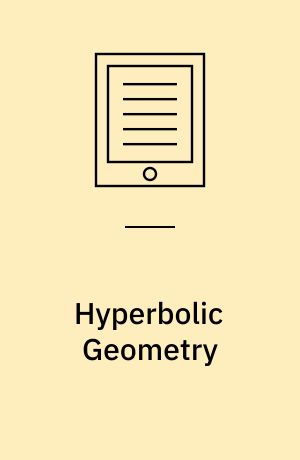Hyperbolic Geometry
