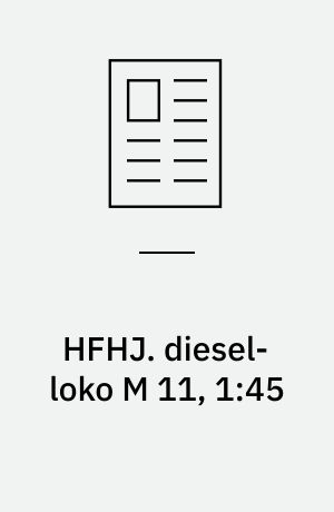 HFHJ. diesel-loko M 11, 1:45
