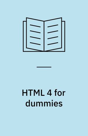 HTML 4 for dummies