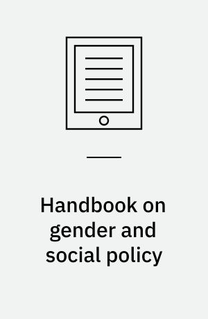 Handbook on gender and social policy