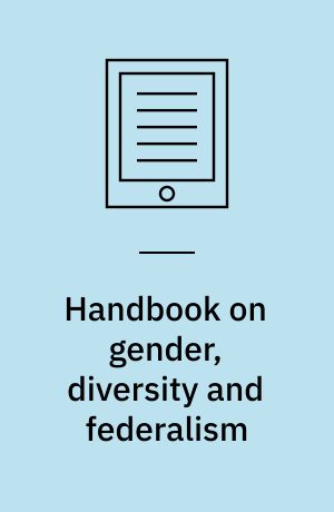 Handbook on gender, diversity and federalism