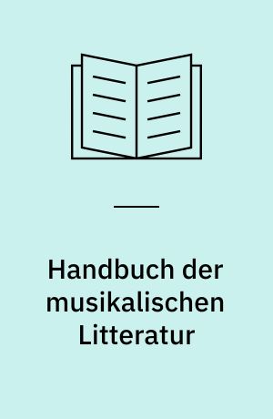 Handbuch der musikalischen Litteratur