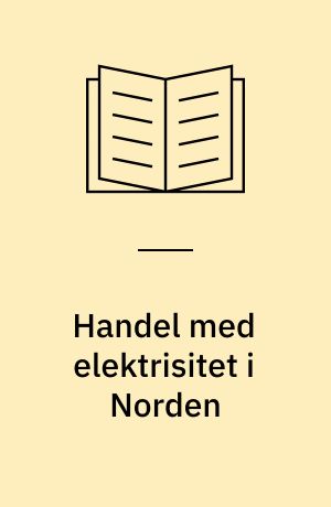 Handel med elektrisitet i Norden