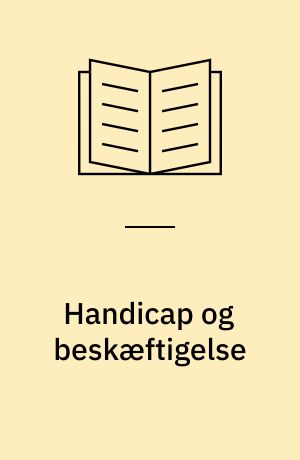 Handicap og beskæftigelse : udviklingen mellem 2005 og 2006