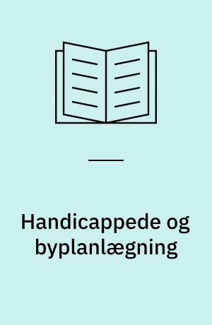 Handicappede og byplanlægning