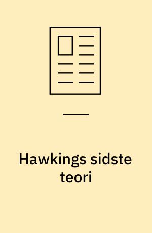Hawkings sidste teori