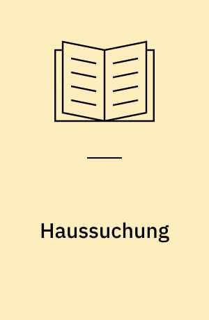 Haussuchung : Horspiele
