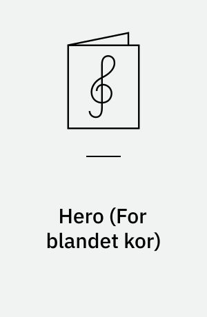 Hero : SATB/piano