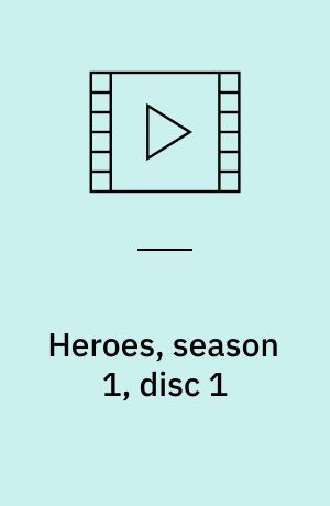Heroes, season 1, disc 1