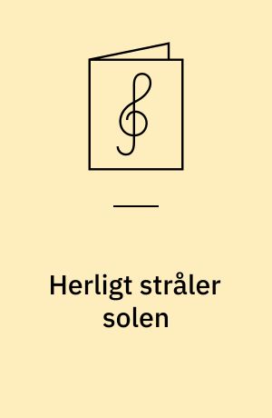 Herligt stråler solen