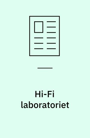 Hi-Fi laboratoriet