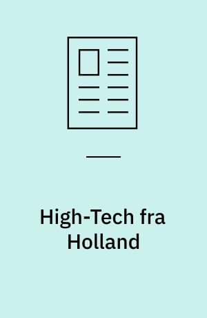 High-Tech fra Holland